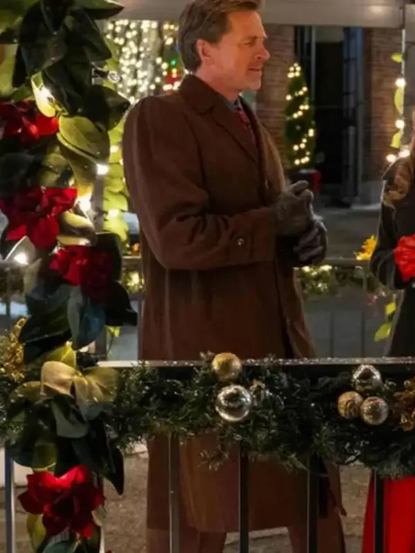 Timeless Tidings of Joy Paul Greene Brown Coat
