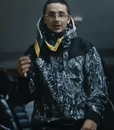 Timothée Chalamet 4 Raws Remix Jacket