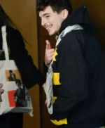 Timothee Chalamet 75th Berlinale Stripe Jacket