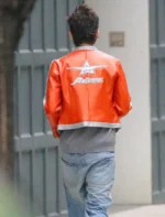 Timothée Chalamet Avirex Leather Jacket