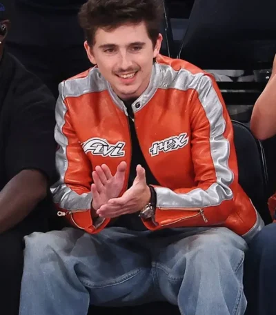 Timothée Chalamet Avirex Leather Jacket