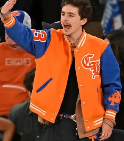 Timothee Chalamet Varsity Jacket