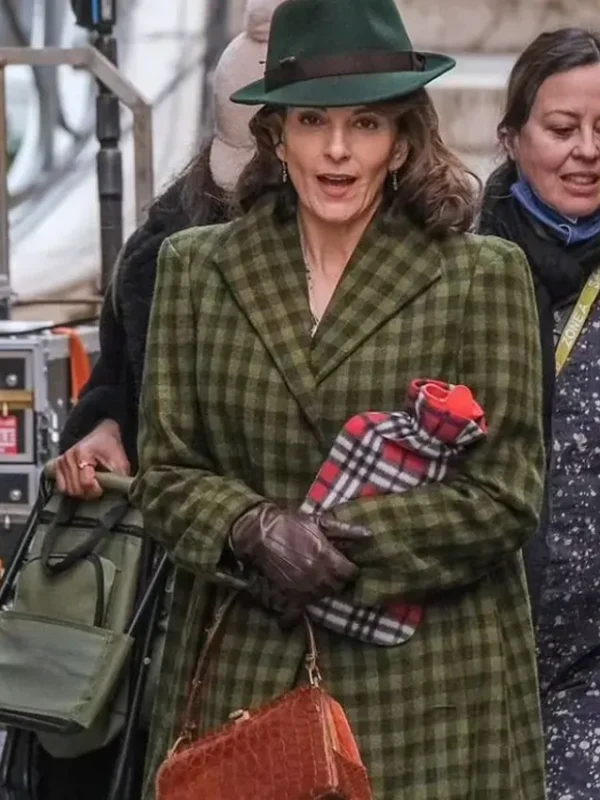 Tina Fey A Haunting In Venice trench Coat