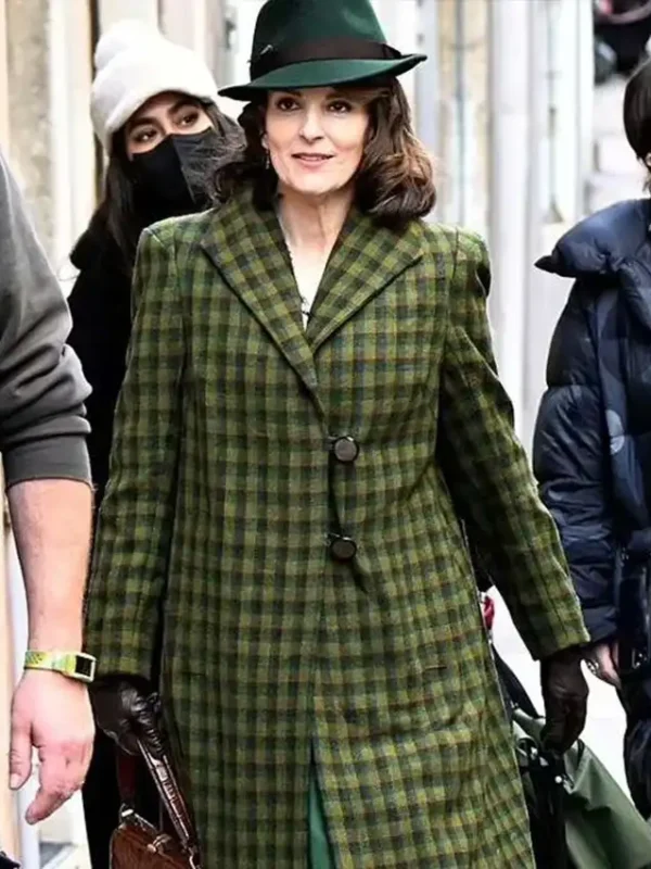Tina Fey A Haunting In Venice trench Coat