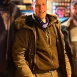 Toby Meakins Choose or Die Shearling Hooded Jacket