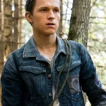 Tom Holland Chaos Walking 2021 Blue Denim Jacket