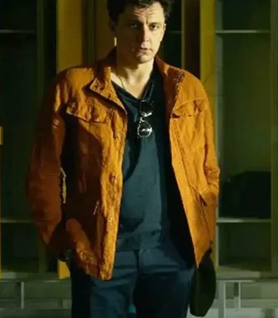 Tom Mothersdale Culprits 2023 Brown Cotton Jacket