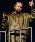Toronto Drake Camo Leather Jacket