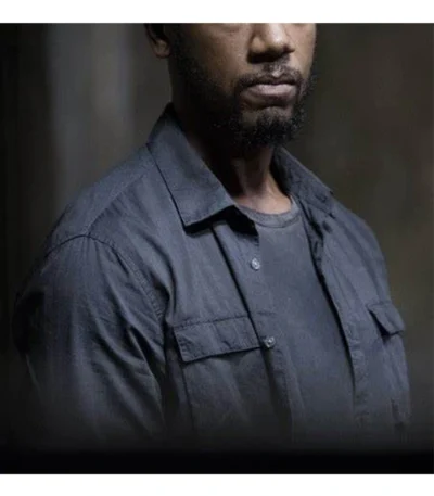 Tory Kittles Colony Shirt Style Grey Jacket