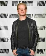 Trevor Donovan Wolf Hound Black Leather Jacket