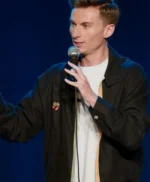 Trevor Wallace Pterodactyl Black Cotton Jacket