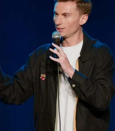 Trevor Wallace Pterodactyl Black Cotton Jacket