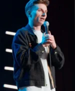 Trevor Wallace Pterodactyl Black Cotton Jacket