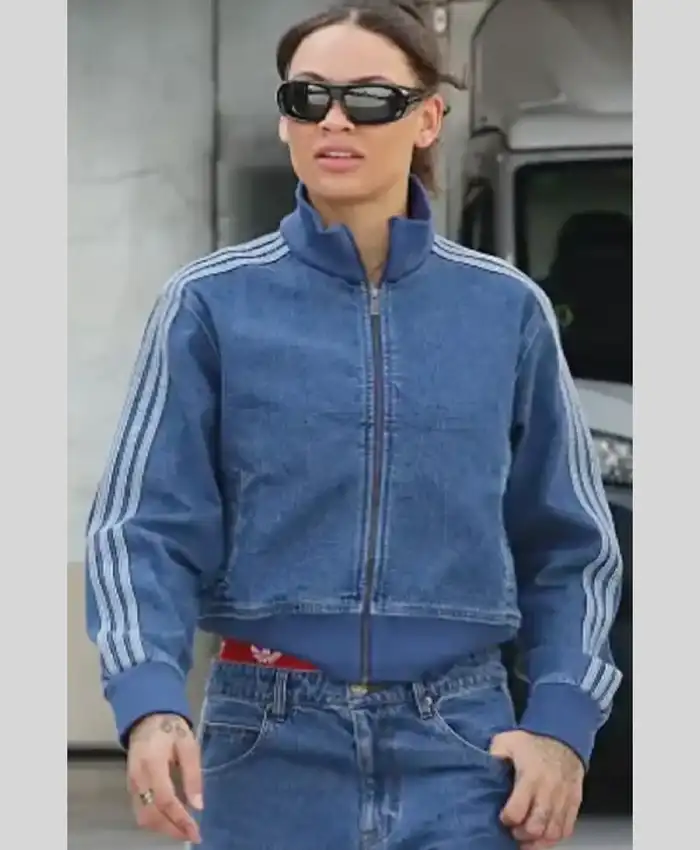 Trinity Rodman World Cup Denim Jacket Trinity Rodman World Cup Denim Jacket