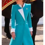 Trooping The Colour Kate Middleton Blue Coat