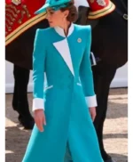 Trooping The Colour Kate Middleton Blue Coat