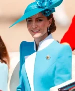 Trooping The Colour Kate Middleton Blue Coat
