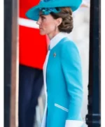 Trooping The Colour Kate Middleton Blue Coat