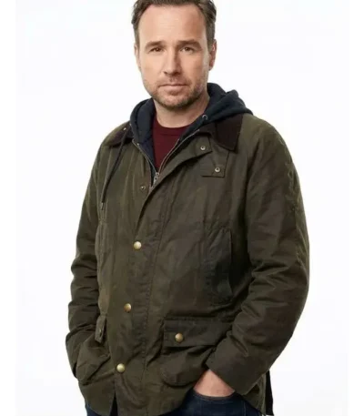 Trying Jason Ross Green Jacket