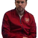 Trying S03 Jason Ross Red Track Jacket