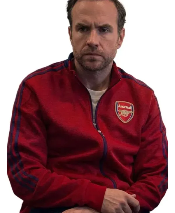 Trying S03 Jason Ross Red Track Jacket
