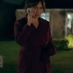 Trying S03 Nikki Newman Wool Trench Coat