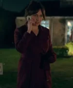 Trying S03 Nikki Newman Wool Trench Coat