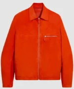 Lionel Richie Orange Suede Jacket