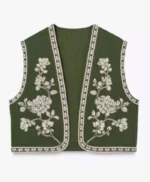 Made in Chelsea Zeyno Taylan Embroidered Vest