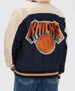 The View Sunny Hostin NY Knicks Jacket