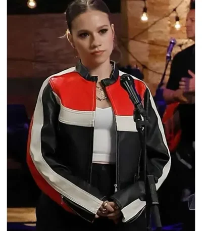 The Voice S29 Syd Millevoi Moto Leather Jacket