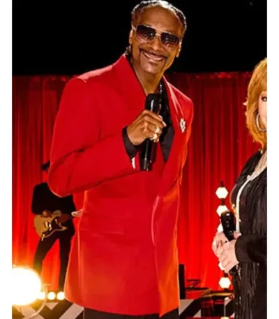 The Voice Snoop Dogg Red Blazer
