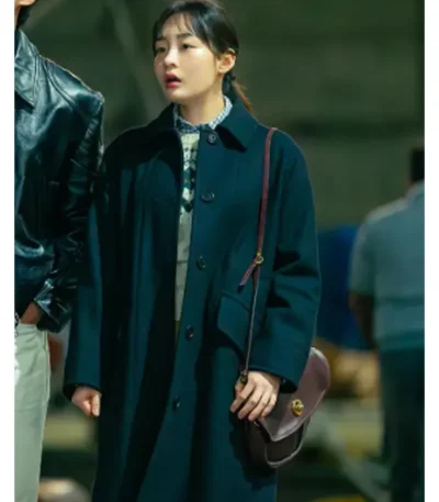 Typhoon Family Oh Mi-Suk Black Coat