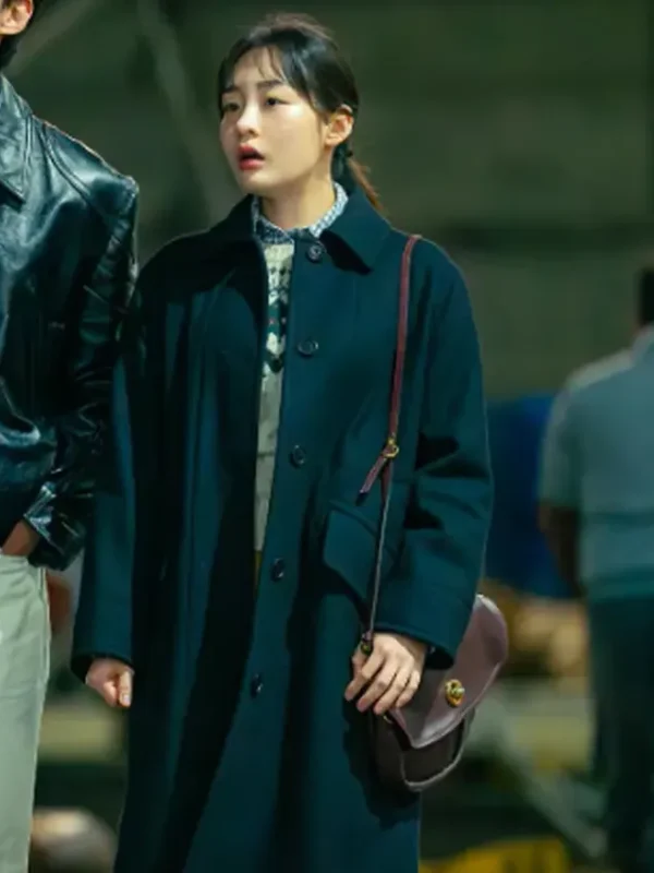 Typhoon Family Oh Mi-Suk Black Coat