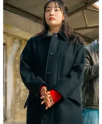 Typhoon Family Oh Mi-Suk Black Coat