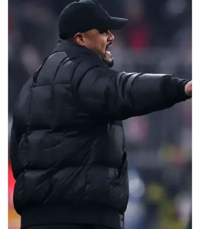 Vincent Kompany Black Puffer Jacket