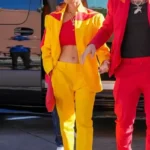 UFC 329 Alessa Holloway Yellow Suit