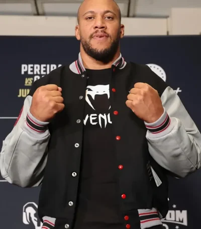 UFC Freedom 250 Media Day Ciryl Gane Jacket