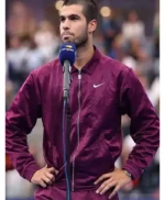 US Open 2025 Carlos Alcaraz Purple Jacket