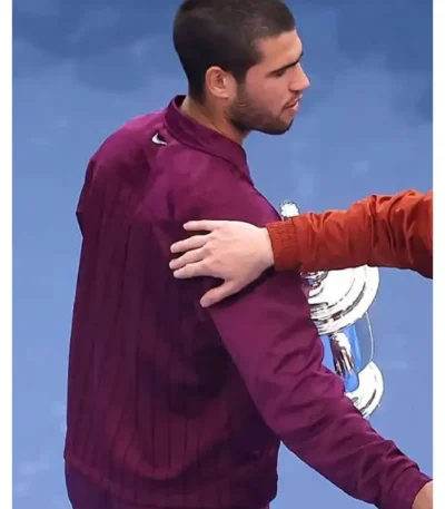 US Open 2025 Carlos Alcaraz Purple Jacket