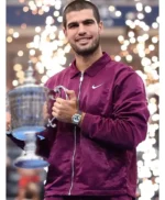 US Open 2025 Carlos Alcaraz Purple Jacket