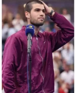 US Open 2025 Carlos Alcaraz Purple Jacket