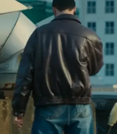 Um Tae-Seong The Trunk S01 Black Leather Jacket