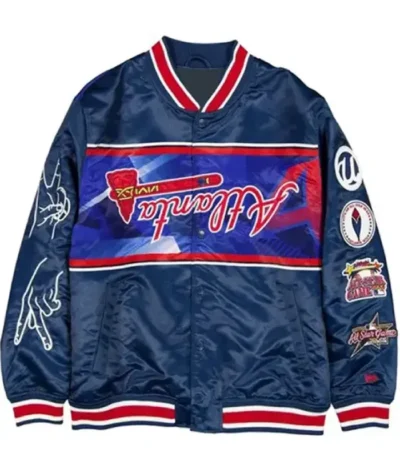 Usher Atlanta Braves All-Star Varsity Jacket