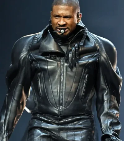 Usher Past Present Future Tour Black Jacket