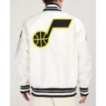 Utah Jazz Retro Classic Rib Jacket