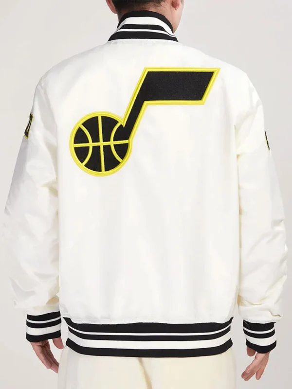 Utah Jazz Retro Classic Rib Jacket