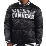 Vancouver Canucks Bronx Black Bubble Jacket