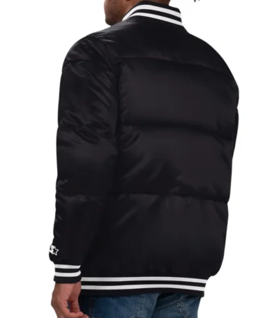Vancouver Canucks Bronx Black Bubble Jacket