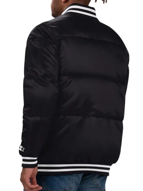 Vancouver Canucks Bronx Black Bubble Jacket